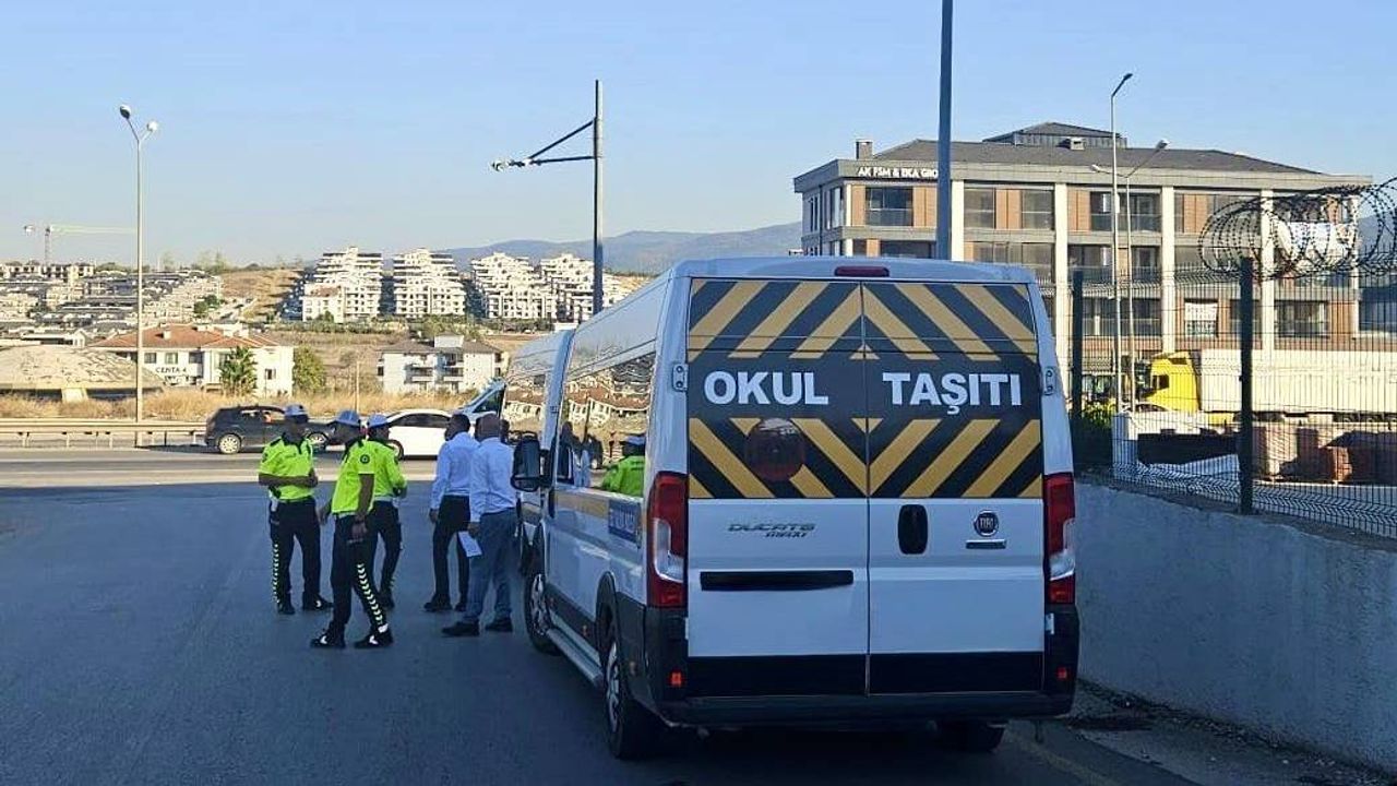 Eskişehir’de okul servisleri ve çevreleri sıkı denetim altında