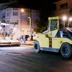 Eskişehir'de iki önemli caddede asfalt yenileme çalışması yapıldı