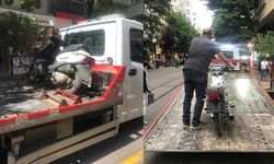 Eskişehir'de araç trafiğine kapalı yaya bölgelerinde sıkı kontroller yapıldı!