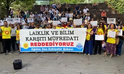 Eğitim Sen Eskişehir Şubesi: "Bu müfredatının çocuklarımıza verebileceği hiçbir şey yoktur!"