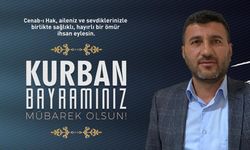 İbrahim Akar: "Bayramınız mübarek, dualarınız kabul olsun"