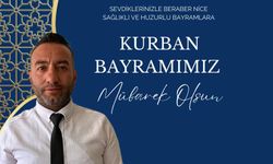 Serkan Ortatepe: "Bayramınız mübarek, dualarınız kabul olsun"