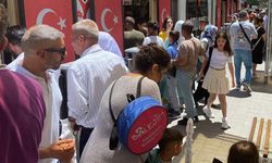 Eskişehir'de ücretsiz tramvay seferlerine yoğun ilgi!