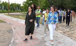 Eskişehir’e yeni bir park daha kazandırılıyor; Ayşe Ünlüce de çalışmaları inceledi!