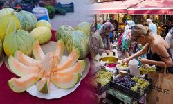 Eskişehir'in meşhur kavunu kendine has şekli, kokusu ve tadı ile dikkat çekiyor!