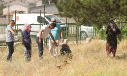 Eskişehir'de dilenciler tarlaya sakladıkları paralarla birlikte yakalandı!