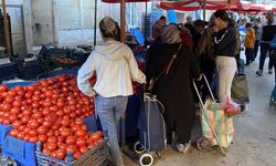 Eskişehir semt pazarında meyve ve sebze fiyatları cep yakıyor