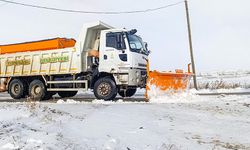 Eskişehir'de kar küreme ve tuzlama çalışmaları aralıksız devam etti