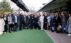 Ayşen Gürcan ve AK Parti il başkanları Eskişehir medyası ile buluştu