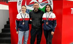 Eskişehirli milli sporcular Ayça Fidanoğlu ve Elif Naz Köseoğlu madalya için piste çıkacak