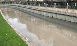 Eskişehir’de Porsuk Çayı’nda sular çekildi; Sebebi belli oldu