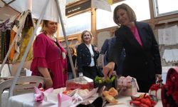 Ayşe Ünlüce'den Eskişehir'de üretim yapan kadınlara önemli destek