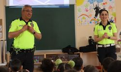 Eskişehir’de çocuklar küçük yaşta trafik kurallarını öğreniyor