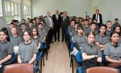 Nadir Küpeli mezun olduğu okulda gençlere ilham verdi