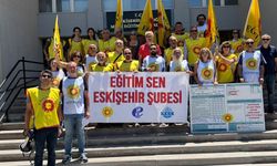 Eğitim Sen Eskişehir Şubesinden Milli Eğitim Bakanlığına zayıflarla dolu karne