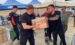 Eskişehirspor taraftarlarından Seyitgazi’ye yardım desteği