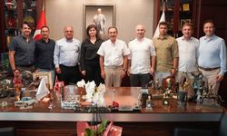 Ahmet Ataç Balıkesir Sındırgı’dan dönen ekip ile buluştu