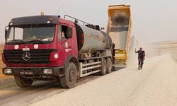 Eskişehir Büyükşehir Belediyesi kırsalda asfalt ve genişletme projelerini sürdürüyor