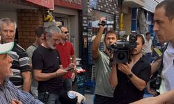 Eskişehir’de Anahtar Parti İl Başkanı Çağlar Ölce ile pazarcı Mehmet Yıldırım arasında dikkat çekici sohbet