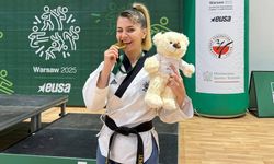 Eskişehirli milli sporcu Gülsena Karakuyulu Polonya'dan altın madalya ile dönüyor