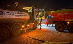 Eskişehir Büyükşehir Belediyesi'nden Denizli Buldan’a araç ve personel desteği