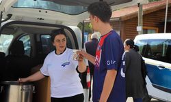 Eskişehir'de vatandaşlara sıcak çorba sürprizi