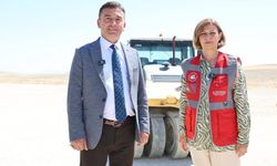 Sivrihisar ve Çifteler ilçeleri arasında yer alan yolda önemli çalışma