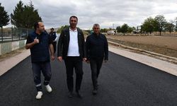 Eskişehir'de bulunan o yol baştan aşağı yenilendi