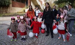 Eskişehir'e minikler Cumhuriyet Bayramı’nı kutlamak için yürüdü