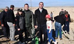 Eskişehir'de 80 dönümlük alana 5 bin fidan dikildi ve şehidimizin adı verildi