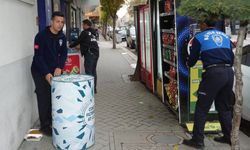 Eskişehir’de zabıta ekipleri kaldırım işgallerine geçit vermiyor