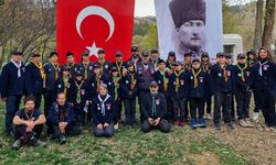 Eskişehirli izciler uzun süreli kış kampına katıldı