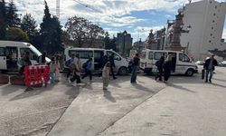 Yunus Emre Caddesi’ndeki Şan Dolmuş Durağı'nın yeri değişti