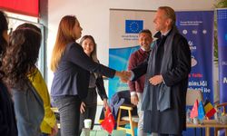 Belçika’nın Türkiye Büyükelçisi Hendrik Van De Velde Eskişehir'de öğrencilerle bir araya geldi