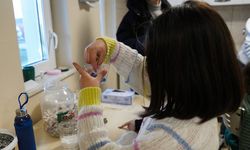 Eskişehir dekoratif mum yapımı atölyesinde anlamlı buluşma