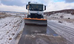 Eskişehir genelinde etkili olan kar yağışı sonrası ekipler yoğun şekilde çalışıyor