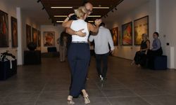 Eskişehir Sanat Sokağı’nda düzenlenen tango etkinliğine yoğun ilgi