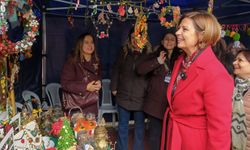 Eskişehir'de açılan bu pazar alanına çok büyük ilgi var