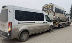 Eskişehir'de korsan servis araçlarına yönelik denetimler devam ediyor