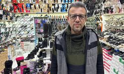 Eskişehir'de kışlık ayakkabı satan esnafın umutlu bekleyişi sürüyor