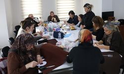 Atık kumaşlar çöpe gitmedi, Eskişehir'de sanata dönüştü