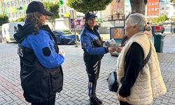 Eskişehir Emniyeti vatandaşları bilgilendirmek için sahaya indi