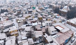 Eskişehir'de kar yağışının ardından benzersiz görseller oluştu