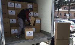 Eskişehir'de 1100 ihtiyaç sahibi aileye gıda kolisi ulaştırdılar