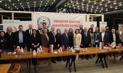 Eskişehir’de sigorta acenteleri aynı sofrada buluştu, dikkat çeken birlik tablosu