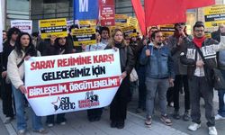 Eskişehir’de Sol Genç ve Emek Gençliği üyeleri'nden 19 Mart eylemlerinin yıl dönümünde yürüyüş