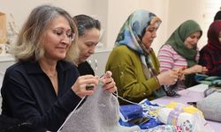 Eskişehir'de yaşayan kadınlar bu örgü atölyesini çok seviyor