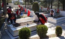 Eskişehir’de şehitliklerde kapsamlı çalışma