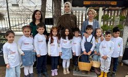 Eskişehir Cemal Ererdi Anaokulu’nda öğrenciler topraksız tarım sistemiyle tanıştı; İlk hasat da yapıldı