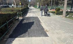 Eskişehir’de altyapı çalışmaları bisiklet yollarını etkiledi; Bozulan alan kısa sürede onarıldı